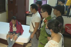 Đối tượng Hoàng Dân Thắng bị bắt giữ. (Nguồn: Báo Người lao động)