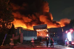 Hiện trường vụ cháy. (Nguồn: Báo Lao động)