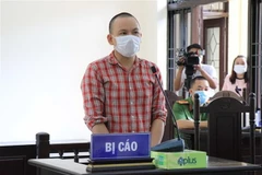 Bị cáo Nguyễn Văn Quý tại phiên tòa. (Ảnh: Thái Hùng/TTXVN)