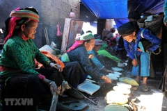 Một phiên chợ vùng cao Hà Giang. (Nguồn: TTXVN)