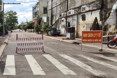 Một khu cách ly y tế ở Bình Định. (Nguồn: TTXVN)