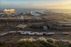 Cảng Dover ở Anh. (Nguồn: THX/TTXVN)