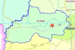 Vị trí huyện Ia Grai. (Nguồn: Gialai.gov.vn)