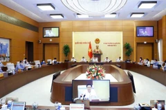 Quang cảnh Phiên họp. (Ảnh: Doãn Tấn/TTXVN)