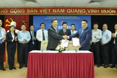 Quang cảnh lễ ký kết. (Nguồn: VEC)