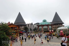 Một góc Ba Na Hills. (Nguồn: TTXVN)