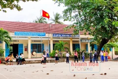 Một trường học ở Khánh Hòa. (Nguồn: Khánh Hòa Online)