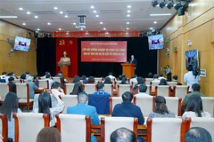 Quang cảnh một lớp bồi dưỡng nghiệp vụ công tác Đảng cấp cơ sở. (Nguồn: TTXVN)