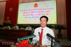 Ông Trần Văn Huyến - Chủ tịch Hội đồng Nhân dân tỉnh Hậu Giang khóa X. (Nguồn: TTXVN)