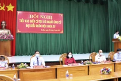 Một buổi tiếp xúc cử tri ở thành phố Bà Rịa. (Nguồn: Baria-vungtau.gov.vn)