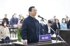 Bị cáo Vũ Huy Hoàng. (Ảnh: Doãn Tấn/TTXVN)