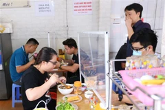 Một quán ăn ở Hà Nội. (Ảnh minh họa. Nguồn: TTXVN)