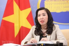 Người Phát ngôn Bộ Ngoại giao Lê Thị Thu Hằng. (Nguồn: TTXVN)