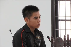 Bị cáo Chamaléa In tại phiên xét xử. (Ảnh: Nguyễn Thành/TTXVN)