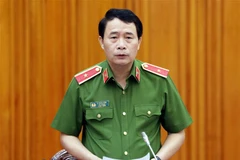 Thiếu tướng Lê Quốc Hùng, Thứ trưởng Bộ Công an, Ủy viên Thường trực Hội đồng tư vấn đặc xá, Trưởng Ban Chỉ đạo về đặc xá của Bộ Công an. (Nguồn: TTXVN)