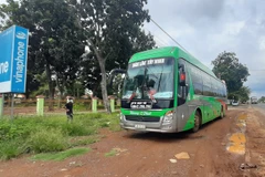 Xe khách của nhà xe Khang Phát. (Nguồn: Cand.com.vn)
