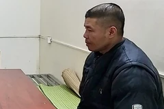 Nguyễn Anh Đức tại cơ quan điều tra. (Ảnh: Công an cung cấp)