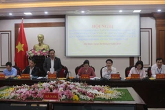 Phó Chủ tịch Quốc hội Nguyễn Khắc Định phát biểu. (Ảnh: Thanh Tuấn/TTXVN)