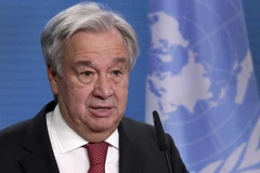 Tổng Thư ký Liên hợp quốc Antonio Guterres. (Ảnh: AP)