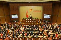 Một phiên họp của Quốc hội khóa XIV. (Nguồn: TTXVN)