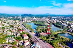 Một góc thành phố Tuyên Quang. (Nguồn: Báo Tuyên Quang)