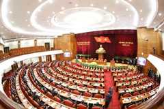 Quang cảnh Hội nghị lần thứ hai Ban Chấp hành Trung ương Đảng Cộng sản Việt Nam khóa XIII. (Ảnh: Phương Hoa/TTXVN)