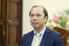 Thứ trưởng Bộ Ngoại giao, Trưởng Quan chức cao cấp (SOM) ASEAN Việt Nam Nguyễn Quốc Dũng. (Ảnh: Phạm Kiên/TTXVN)