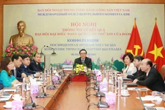 Quang cảnh hội nghị. (Ảnh: Phương Hoa/TTXVN)