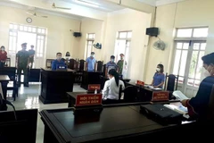 Phạm Văn Hiếu tại tòa. (Nguồn: PLO)