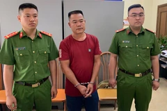 Đối tượng Lò Văn Quý tại cơ quan điều tra. (Nguồn: Công an Nhân dân Online)
