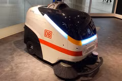Robot tự hành Manni. (Nguồn: Globalrailwayreview)