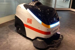 Robot tự hành Manni. (Nguồn: Globalrailwayreview)