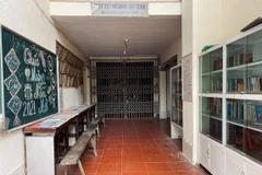 Khu vực cầu thang văn hóa được bố trí gọn gàng, ngăn nắp. (Nguồn: Qdnd.vn)