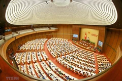 Toàn cảnh phiên họp của Quốc hội. (Ảnh: Phương Hoa/TTXVN)