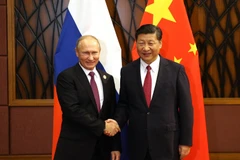 Tổng thống Nga Putin và Chủ tịch Trung Quốc Tập Cận Bình. (Ảnh: Global Look Press)