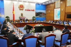 Ban Chỉ đạo cải cách hành chính của Chính phủ tổng kết công tác nhiệm vụ năm 2015 và phương hướng nhiệm vụ năm 2016. (Ảnh: An Đăng/TTXVN)