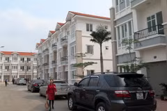 Toàn cảnh khu chung cư thu nhập thấp Pruksa Town ở xã An Đồng, huyện An Dương. (Ảnh Minh Thu/TTXVN)