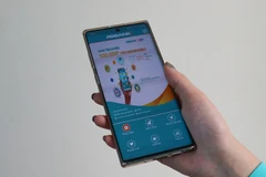 Phiên bản ứng dụng ABBANKmobile. (Ảnh: CTV/Vietnam+)