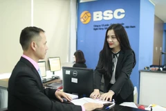 Khách hàng đến giao dịch tại BSC. (Nguồn: CTV)