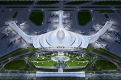 Phương án thiết kế kiến trúc sân bay Long Thành. (Ảnh: ACV) 