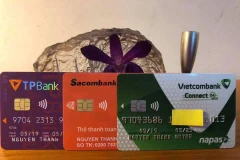 Thanh toán bằng thẻ ghi nợ nội địa NAPAS sẽ được hưởng nhiều ưu đãi. (Ảnh: H.N/Vietnam+)
