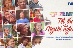 Giải chạy vì người nghèo do BIDV tổ chức từ ngày 9-30/11