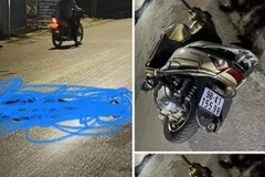 Chồng dùng axit và dao đuổi giết vợ trong đêm do ghen tuông