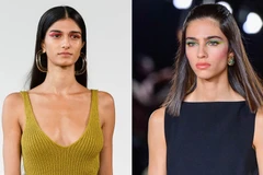 Xu hướng trang điểm Xuân Hè: Nền da sáng trong và làn môi óng ánh