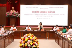 Hội thảo khoa học quốc gia về đổi mới phương thức lãnh đạo của Đảng
