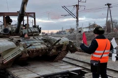 Nga tiếp tục rút binh sỹ sau khi kết thúc tập trận ở bán đảo Crimea