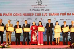 33 sản phẩm của Hà Nội được công nhận sản phẩm công nghiệp chủ lực