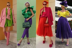 Tuyệt chiêu phối đồ color block nịnh mắt từ 5 fashionista hàng đầu