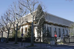 Đại sứ quán Nga tại Paris, Pháp. (Nguồn: EPA)