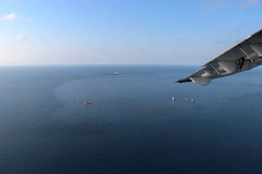 Thái Lan huy động hải quân để kiểm soát 160.000 lít dầu tràn ra biển 